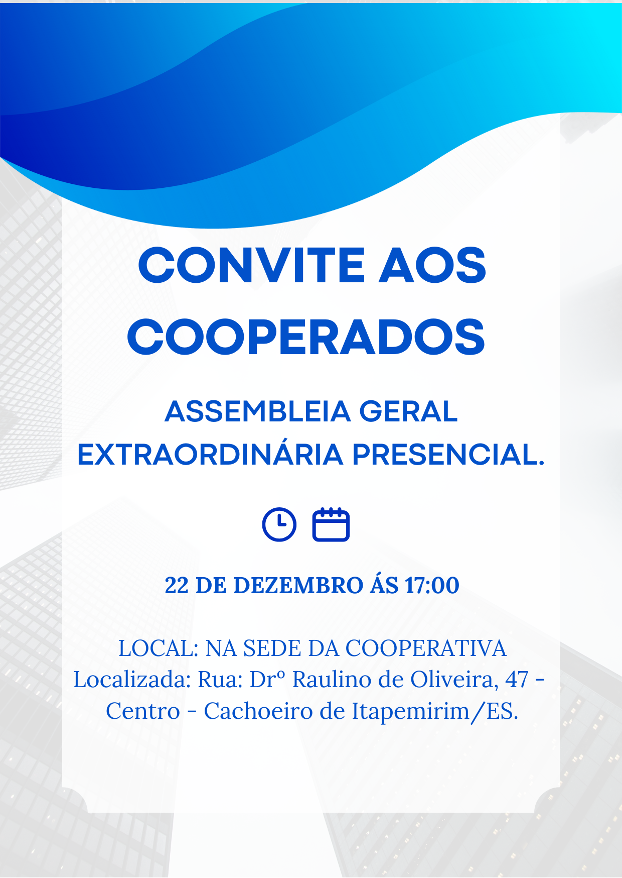 Edital de Convocação